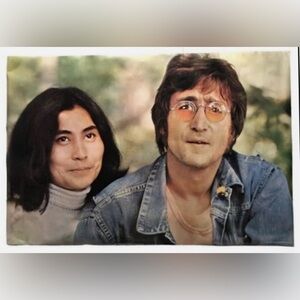NEW - RARE John Lennon & Yoko Ono Poster